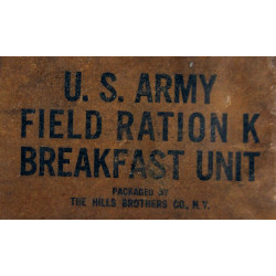 Ration K, Breakfast Unit, premier type, complète et intacte
