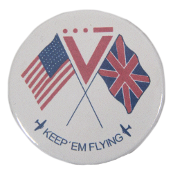 Badge,  Keep'em Flying