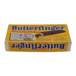 Boîte de barres chocolatées, Butterfinger, vide