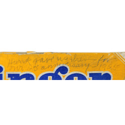 Boîte de barres chocolatées, Butterfinger, vide