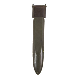 Couteau de combat, US Army, baïonnette de M1 Garand, OL 1942, modifiée, avec fourreau Mk I, US Navy, raccourci