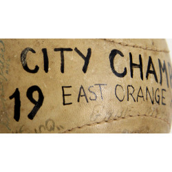 Softball, Duro Seam, Signed, East Orange, 1942