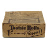 Boîte de bonbons chocolatés, Tootsie Rolls, vide