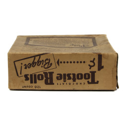Box, Chocolate Candy, Tootsie, Empty