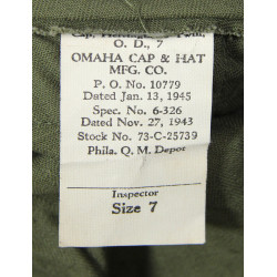 Casquette HBT (Herringbone Twill), taille 56, état neuf