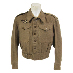 Battledress, Sgt. Jean Greuzard, a.k.a. 'Burca', FFF, Proust Plan (Sussex Plan), France, August 1944, Overlord