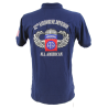Polo shirt, Blue navy, 82nd Airborne Division