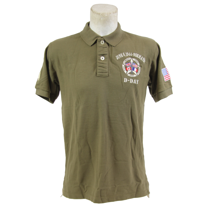Polo, Khaki, D-Day Normandy, June 6, 1944