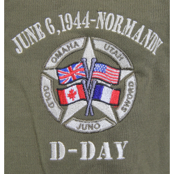 Polo, Khaki, D-Day Normandy, June 6, 1944