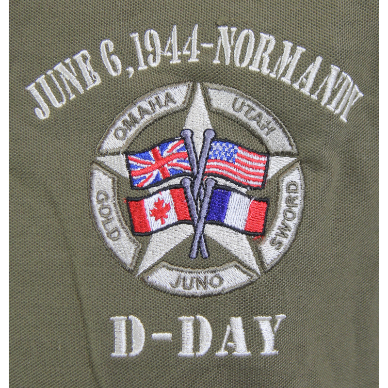 Polo, Khaki, D-Day Normandy, June 6, 1944