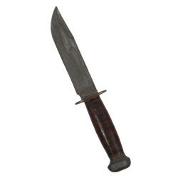 Couteau de combat, PAL RH-36, avec fourreau en cuir, US Navy