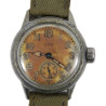 Montre, US Army, ELGIN, bracelet en cuir et toile