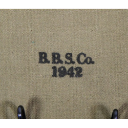 Étui de pelle en T, B.B.S. CO. 1942, Mountain Troops, état neuf
