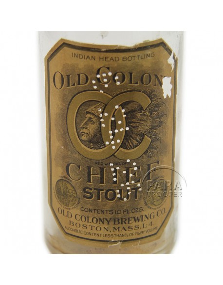 Bouteille de bière Old Colony, 1926