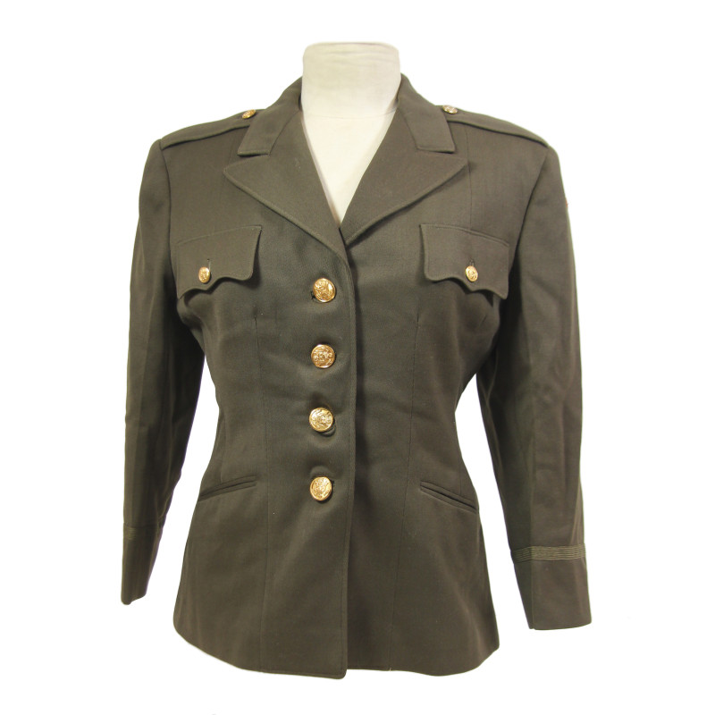 Veste de sortie, officier, WAC, Army Service Forces, nominative