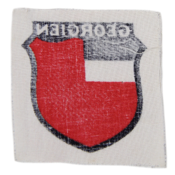 Insignia, Sleeve, Georgian Volunteer, Heer, Mint