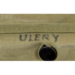 Bag, Field, M-1936, LUCE MANUFACTURING CO. 1942, Lt. Col. John Ulery, 10th Mountain Division, Italy