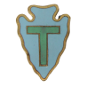 Crest, DUI, 36th Infantry Division, Pin Back, Snow Flakes