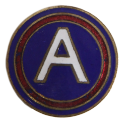 Crest, DUI, Third Army, General Patton, PB