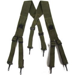 Suspenders, Belt, M-1936, Reinforced, OD 7