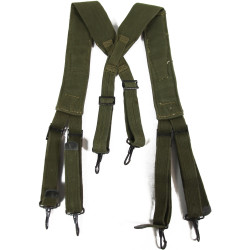 Suspenders, Belt, M-1936, Reinforced, OD 7