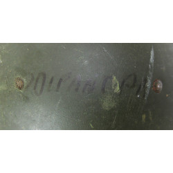 Helmet, M1, Fixed Loops, Camouflaged, ST. CLAIR RUBBER CO. Liner