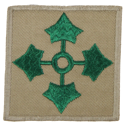 Patch, 4th Infantry Division, Chino
