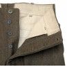 Pantalon en laine moutarde, 1935