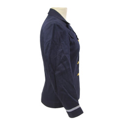 Veste de service, officier, US Navy, WAVES, nominative