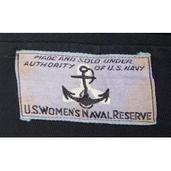 Veste de service, officier, US Navy, WAVES, nominative