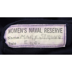 Veste de service, officier, US Navy, WAVES, nominative