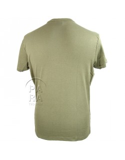 T-shirt US Army, OD, cintré