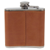 Flask, Band of Brothers, Faux Leather