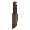 Knife, Utility, MK 1, PAL RH-35, US Navy, with Leather Scabbard, U.S.N.