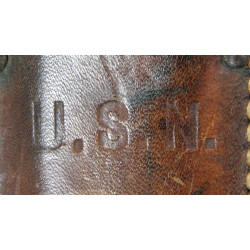 Knife, Utility, MK 1, PAL RH-35, US Navy, with Leather Scabbard, U.S.N.