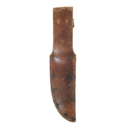 Knife, Utility, MK 1, PAL RH-35, US Navy, with Leather Scabbard, U.S.N.