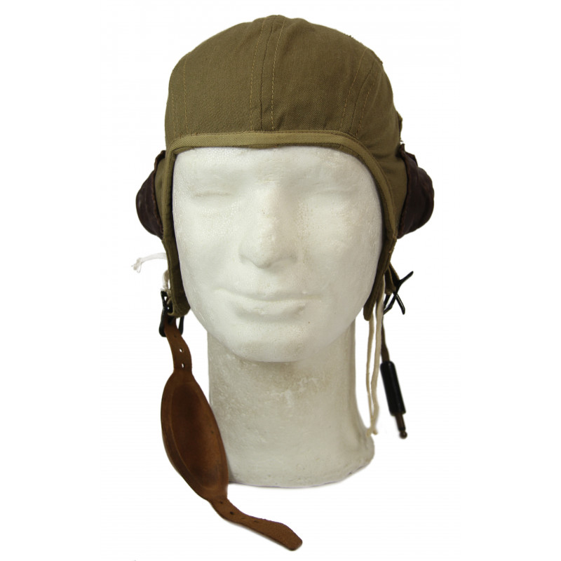 Bonnet de vol, Type A-8, USAAF, Medium, avec écouteurs Type R-14