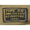 Bonnet de vol, Type A-8, USAAF, Medium, avec écouteurs Type R-14