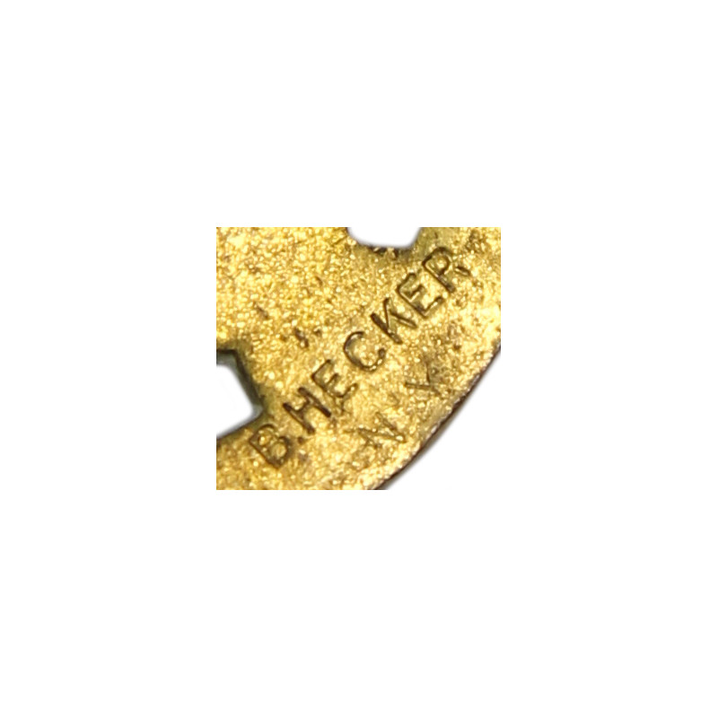 Crest, 13th Inf. Rgt., 8th Infantry Division, B. Hecker N.Y.