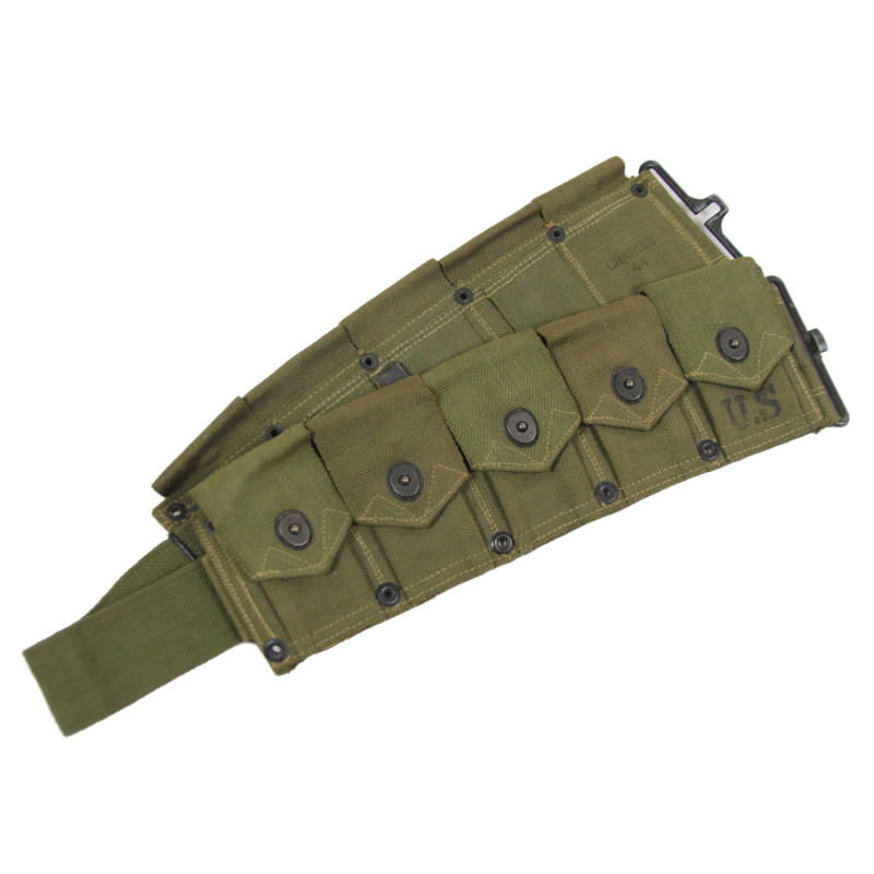 Belt, Cartridge, M1 Rifle, OD 7, 1944
