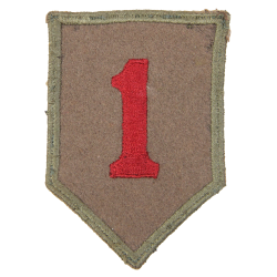 Patch, 1st Infantry Division, British Made