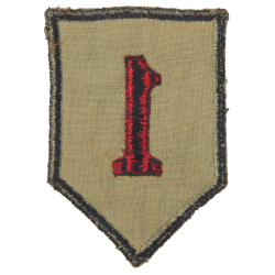 Patch, 1st Infantry Division, British Made