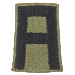 Insigne, First Army, dos vert, 1943