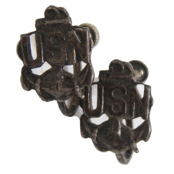 Boucles d'oreilles US Navy, Sweetheart, Sterling