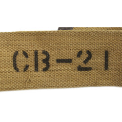 Sac à dos M-1910, P.B. & C., CM3c Kenneth Elliott, 21st Naval Construction Bn., Seabees, PTO