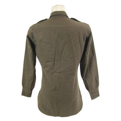 Chemise chocolat officier, 15th Air Force, USAAF, nominative