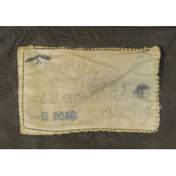 Chemise chocolat officier, 15th Air Force, USAAF, nominative