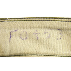 Trousers, Wool Serge, OD, Special, 31 x 29, 1942, Sgt. Donald Faulk, USAAF