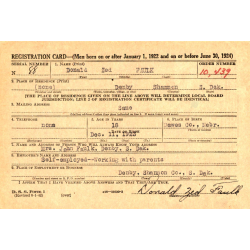 Trousers, Wool Serge, OD, Special, 31 x 29, 1942, Sgt. Donald Faulk, USAAF