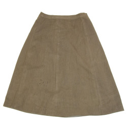 Jupe en drap de laine, troupe, WAAC, taille 40